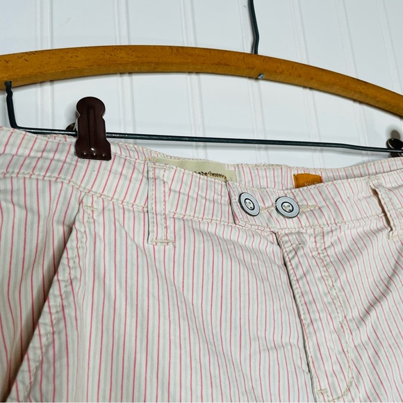 Pilcro and the Letterpress Blushed Striped Cropped Pants - Picture 6 of 8